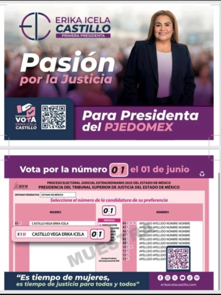 Erika Icela Castillo continúa fortaleciendo su presencia en Ecatepec